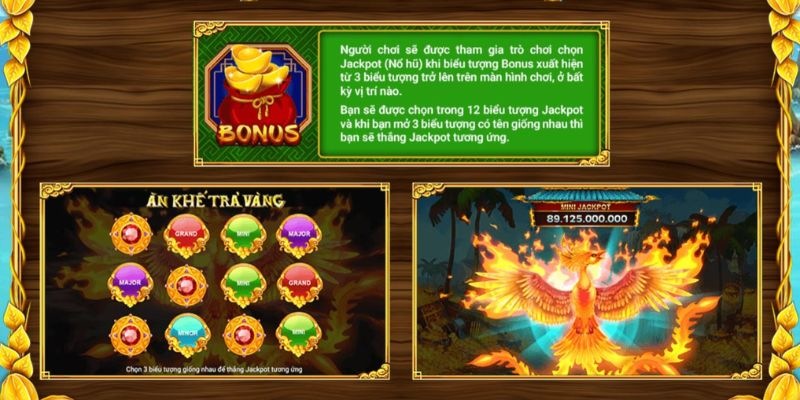 Giao diện game ăn khế trả vàng độc đáo