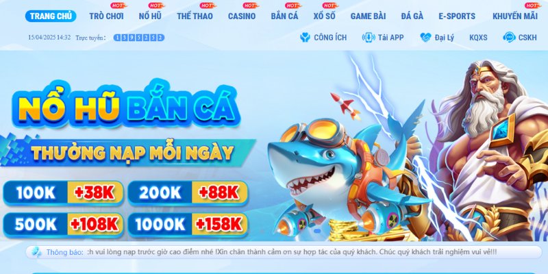 Một số điểm nổi trội khi vào đúng link vào VZ99