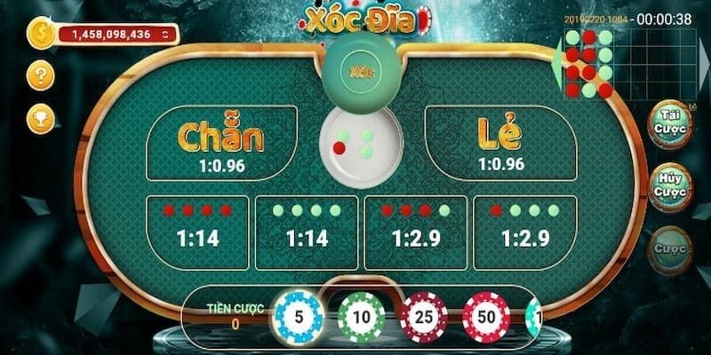Thông tin về luật lệ của game xóc đĩa tại VZ99