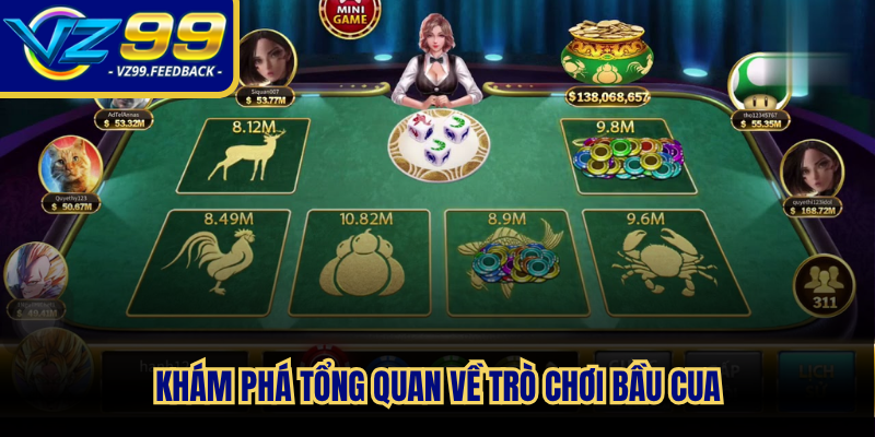 Khám phá tổng quan về trò chơi bầu cua