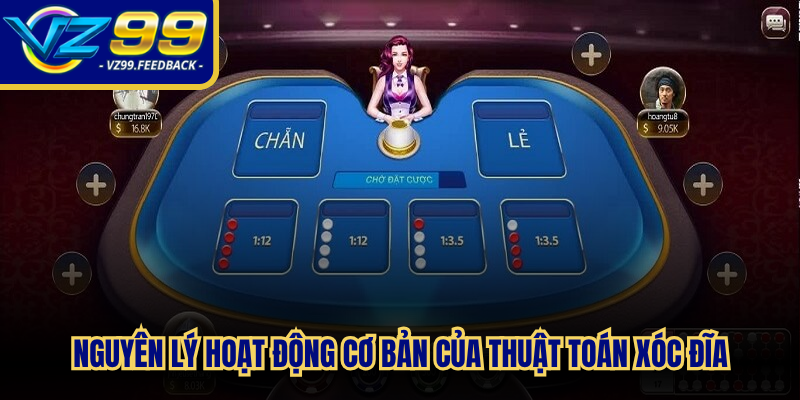 Nguyên lý hoạt động cơ bản của thuật toán xóc đĩa